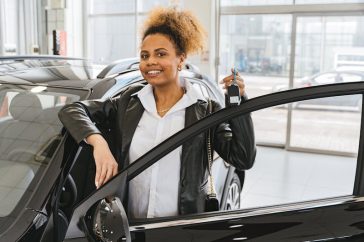 a new driver just got a new car